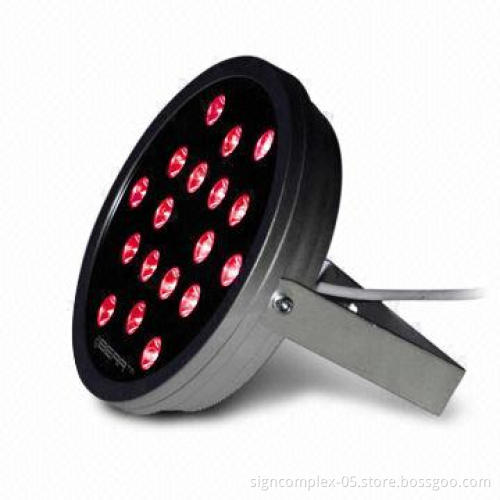 LED Floodlight with 20m Projection Distance, 25° Beam Angle and Aluminum Alloy Body
